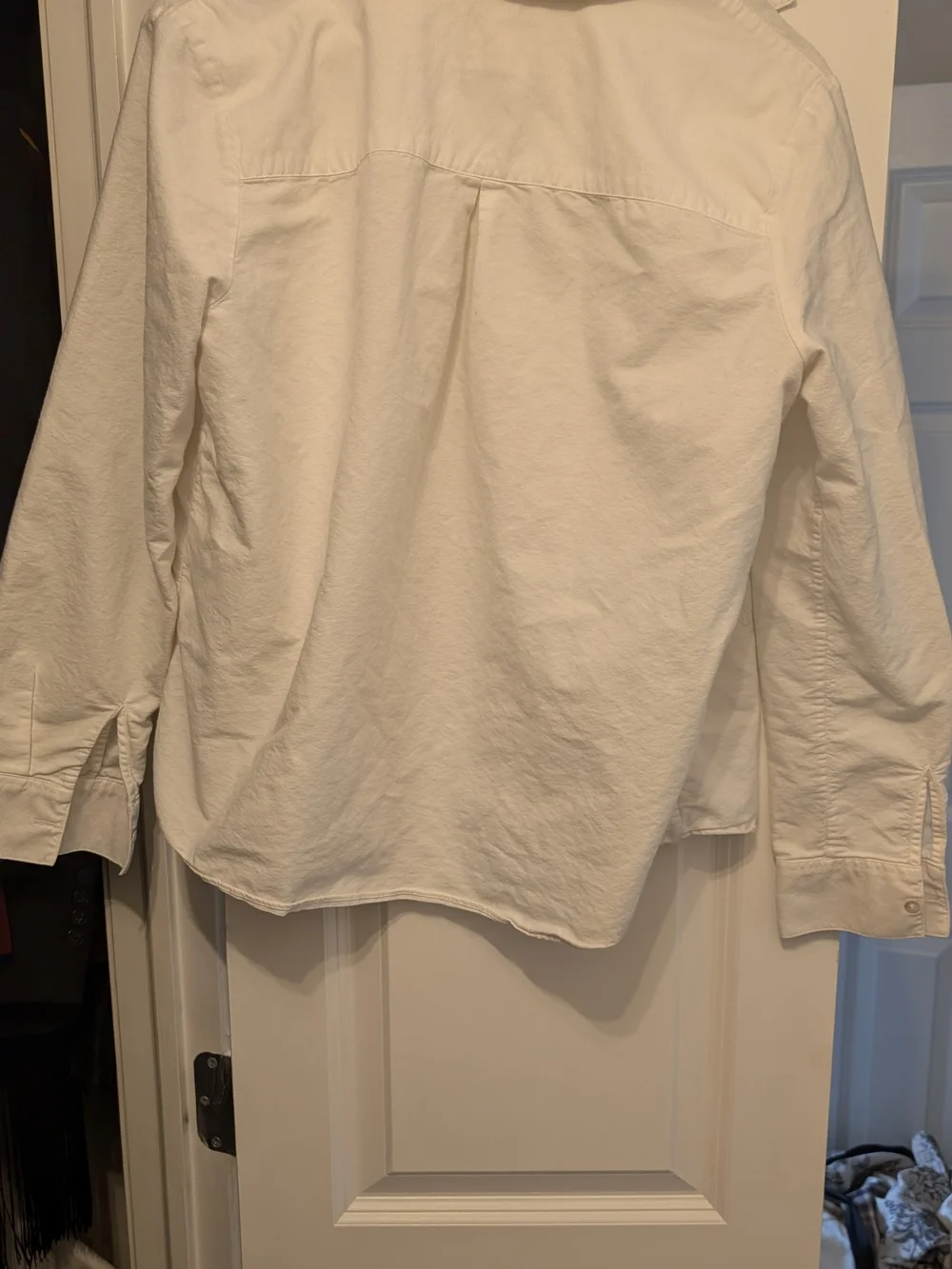 Sezane Tomboy Classic White Button-Down Shirt - Picture 6 of 12